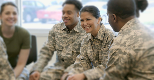 Veterans appreciating the support received from caring initiatives and community efforts